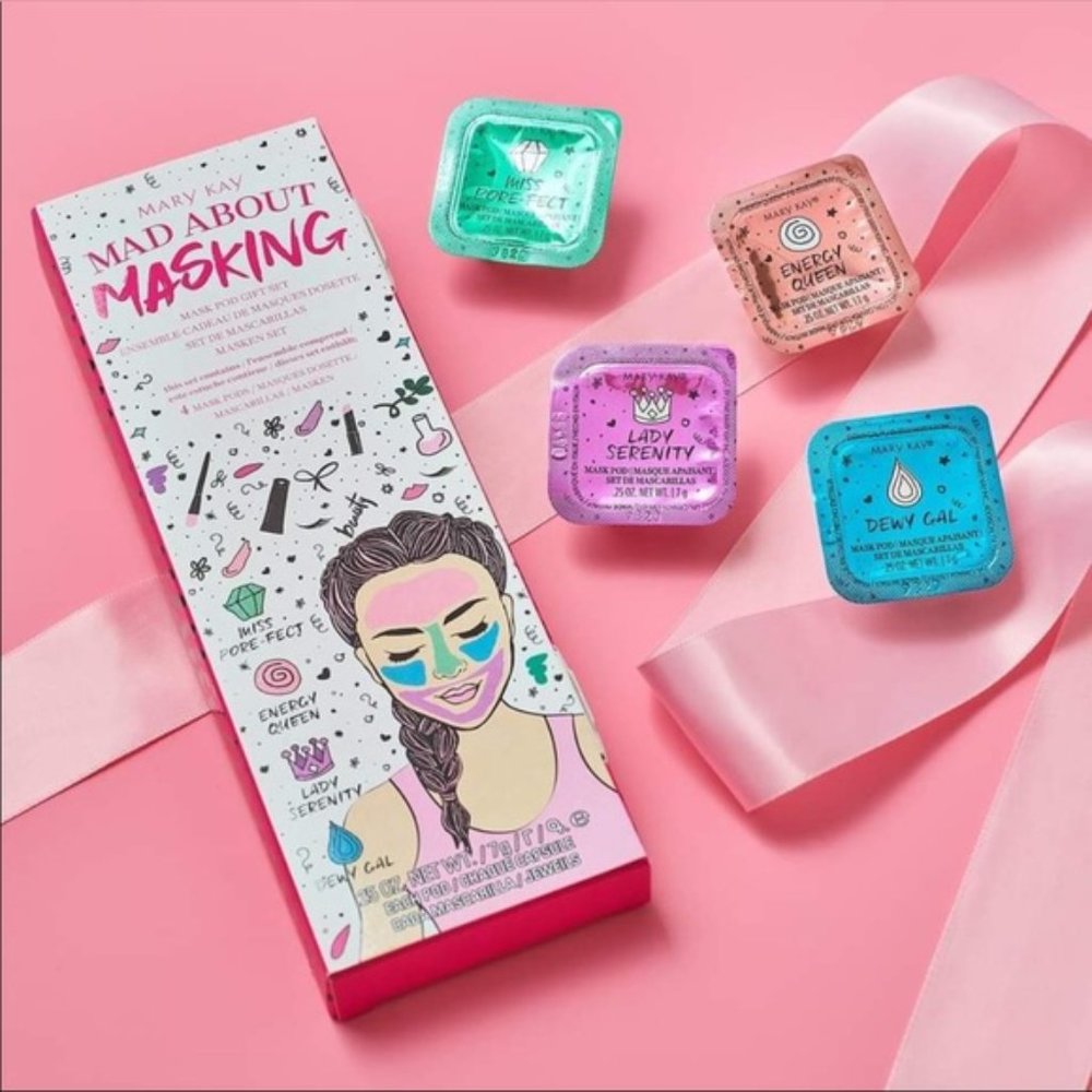 ✨️Limited Edition✨️ Mary Kay Mad About Masking Mask Gift Pod Set NEW in Box